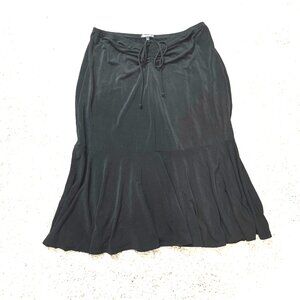 🖤y2k Millennium Mandee Black Fairycore Midi Broomstick Skirt Junior Large 🖤